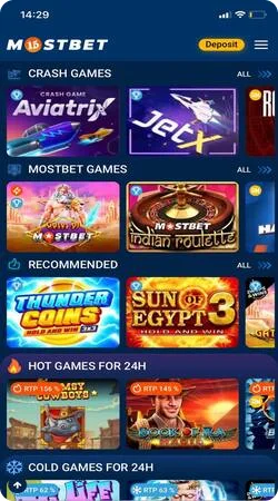 Mostbet app download APK